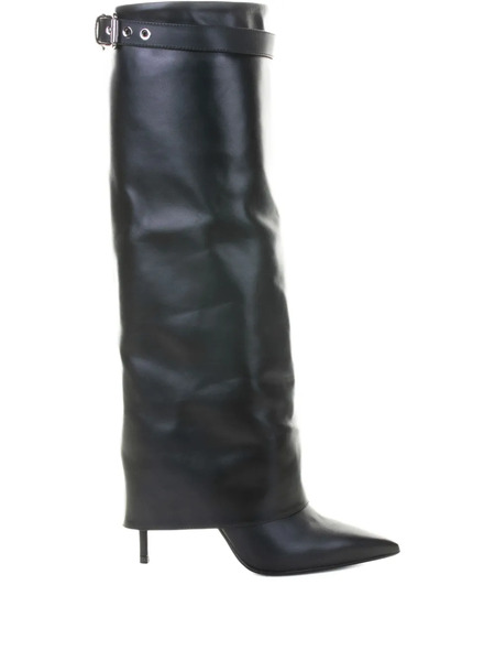  Chantal 90mm Buckle-strap Boots - Black 