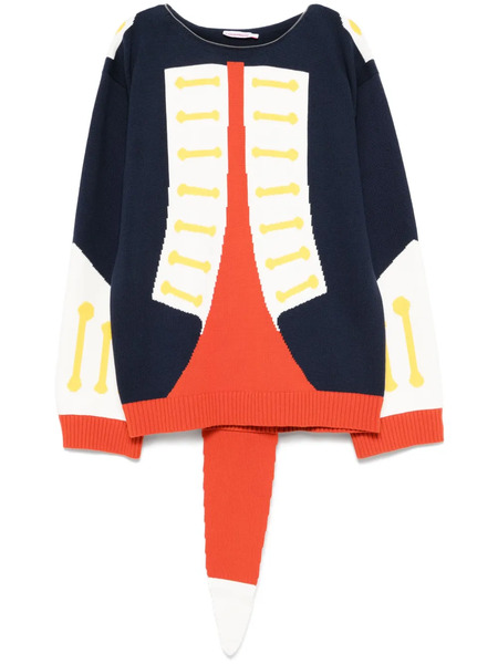  Charles Jeffrey Loverboy Animal Boo Sweater - Blue 