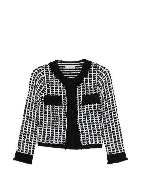  Charlott Frayed Jacket - Black 