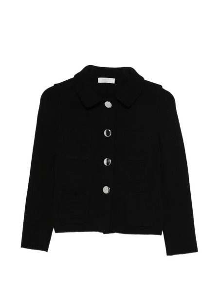  Charlott Pocket Button Jacket - Black 