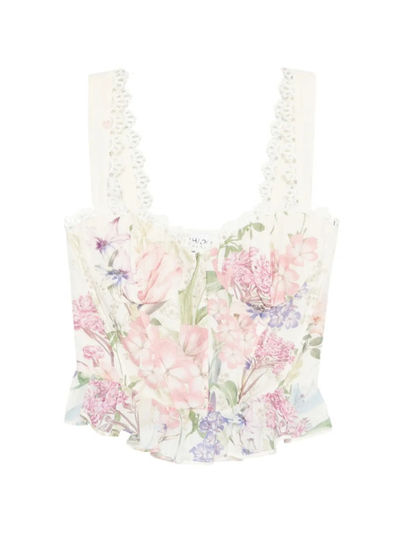  Charo Ruiz Ibiza Floret Top - Neutrals 