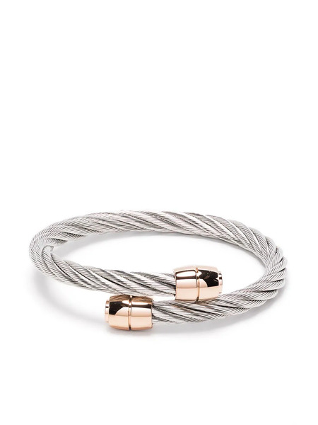  Charriol Celtic Olive Cable Bangle - Silver 