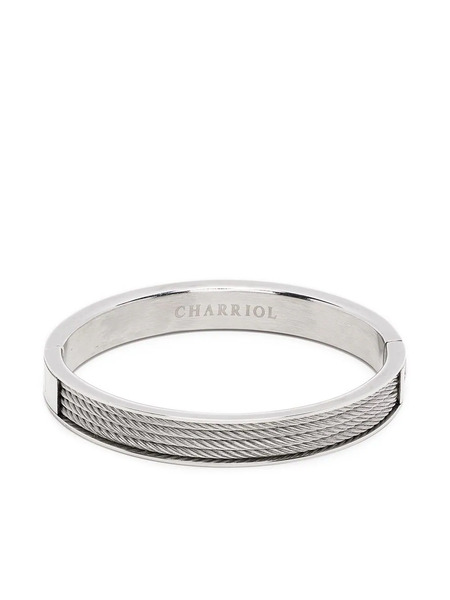  Charriol Forever Cable Bangle - Silver 