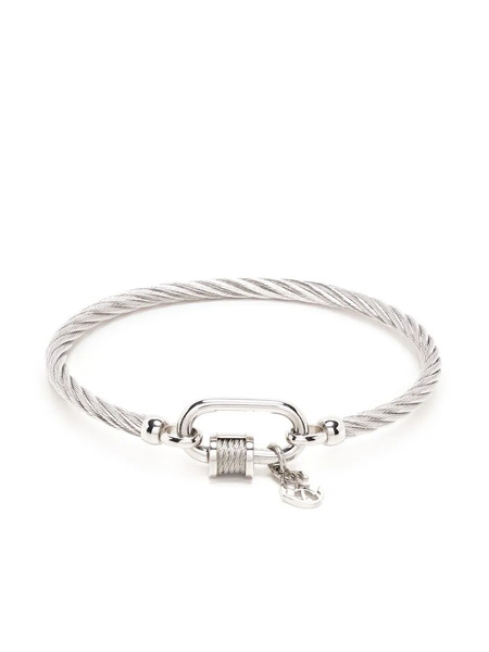  Charriol Forever Lock Cable Bangle - Silver 