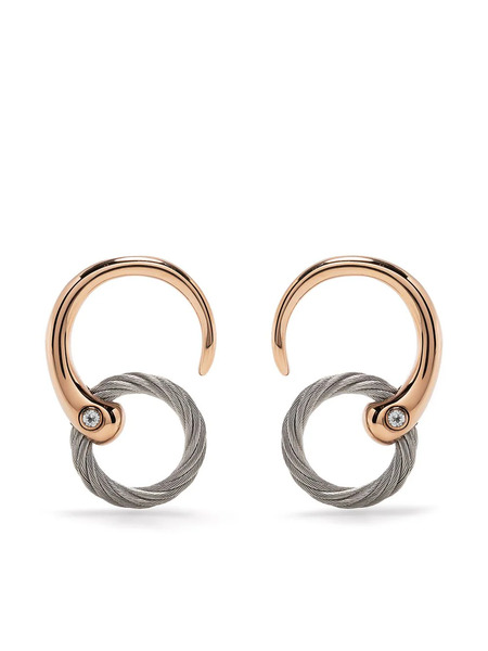  Charriol Infinity Zen Earrings - Gold 