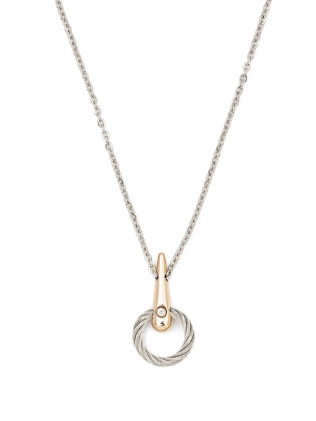  Charriol Infinity Zen Necklace - Silver 