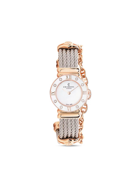  Charriol St-tropez 24.5mm - Silver 