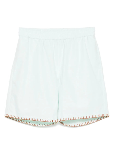 Chateau Orlando Embroidered Shorts - Green 