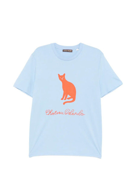  Chateau Orlando Graphic-print T-shirt - Blue 
