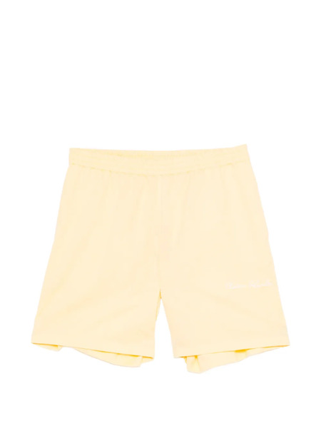  Chateau Orlando Logo-embroidered Shorts - Yellow 