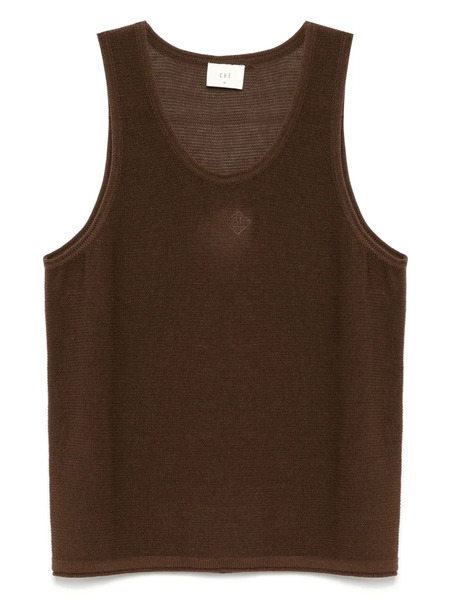  Ché Batey Vest - Brown 
