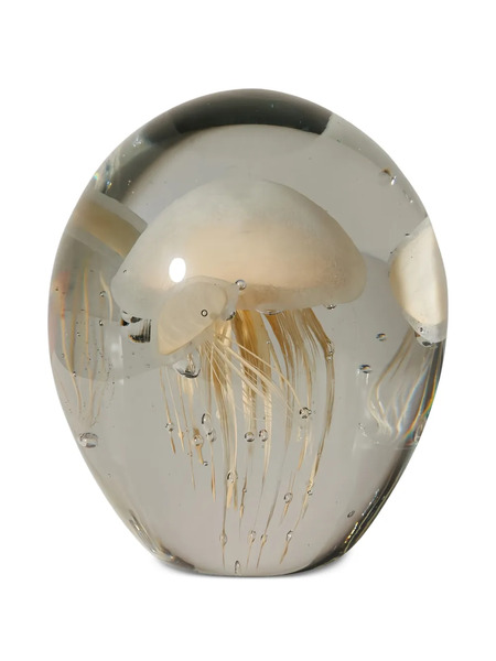 Chehoma Large Jellyfish Paperweight - White 