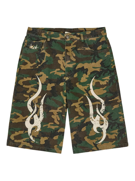  Chew Forever Graphic Shorts - Green 