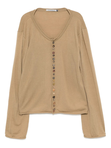  Chiahung Su Long-sleeve Cardigan - Neutrals 
