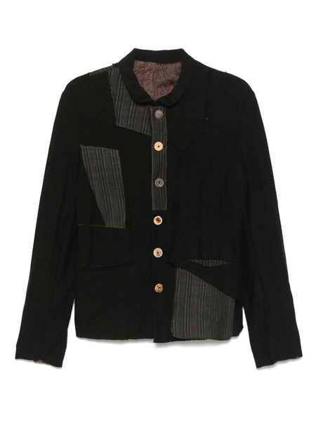  Chiahung Su Patchwork Jacket - Black 