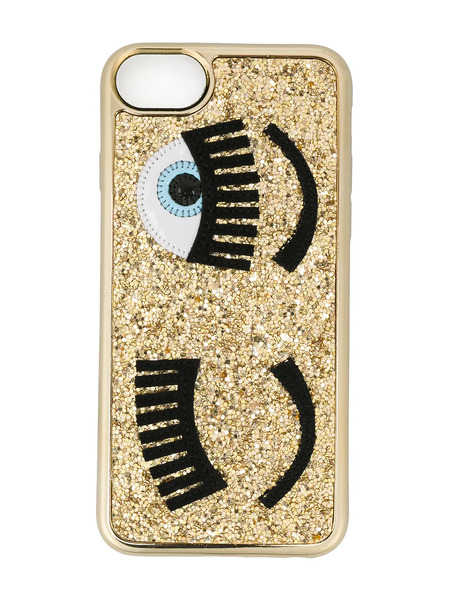  Chiara Ferragni Flirting Glitter Iphone 7 Plus Case - Metallic 