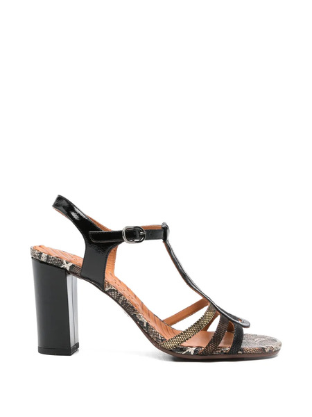  Chie Mihara Babi T-strap Sandals - Black 