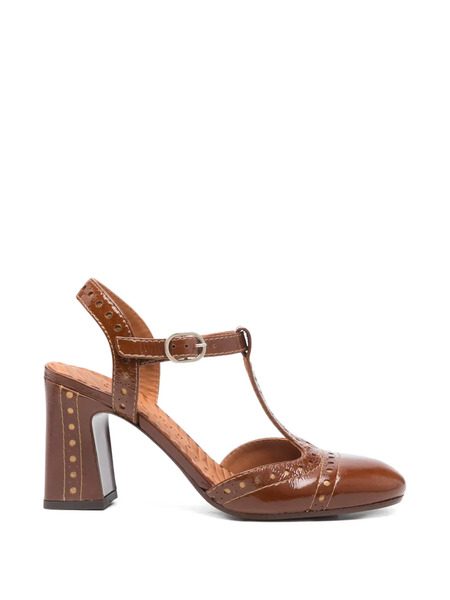  Chie Mihara Mira T-strap Pumps - Brown 