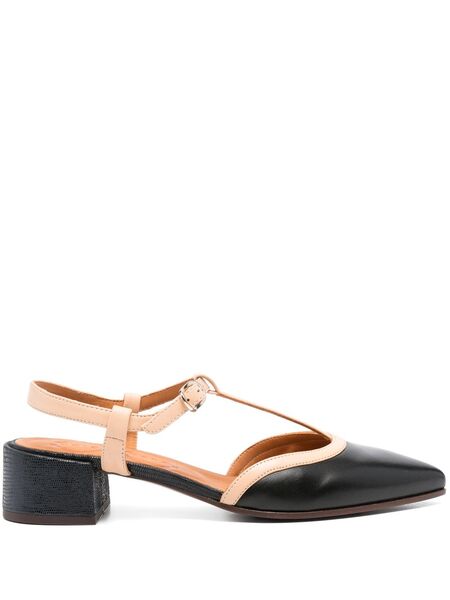  Chie Mihara 40mm Leather Pumps - Black 