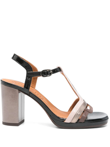  Chie Mihara 85mm Peyate Sandals - Black 