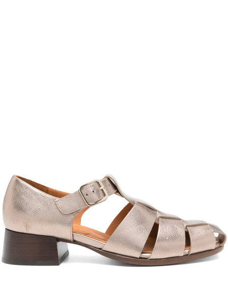  Chie Mihara 45mm Sanchis Pumps - Gold 