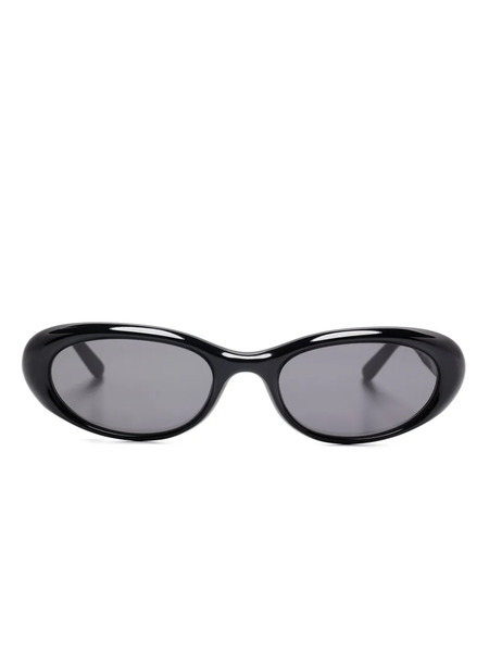  Chimi Oval-frame Sunglasses - Black 