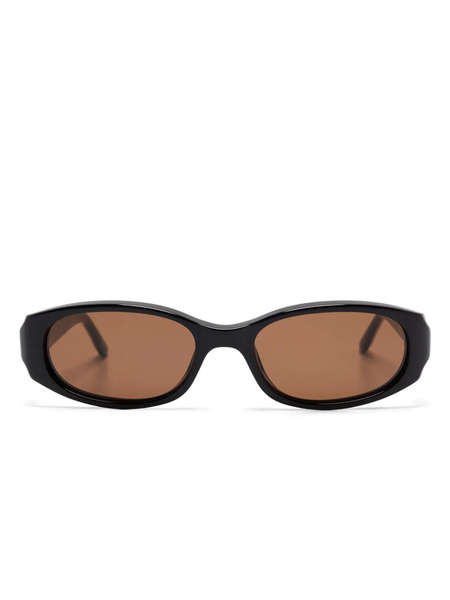  Chimi Oval-frame Sunglasses - Black 
