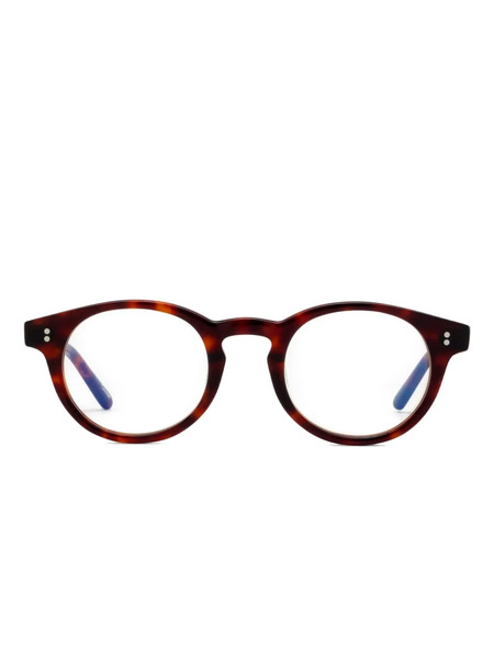  Chimi Round-frame Glasses - Brown 