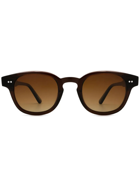  Chimi 01 Round-frame Sunglasses - Brown 