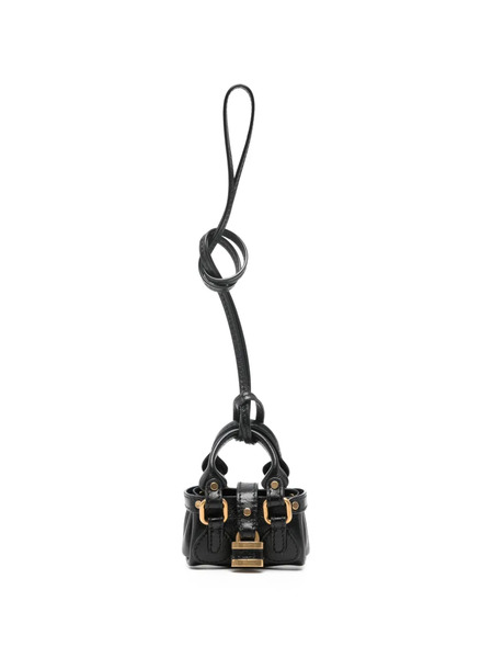  Chloé Bag-charm Key Chain - Black 