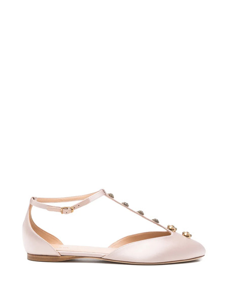  Chloé Celeste T-bar Pumps - Pink 