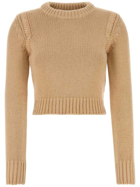  Chloé Cropped Sweater - Brown 