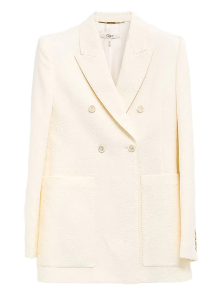 Chloé Double-breasted Blazer - Neutrals 