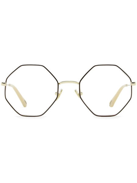  Chloé Eyewear Geometric-frame Glasses - Red 