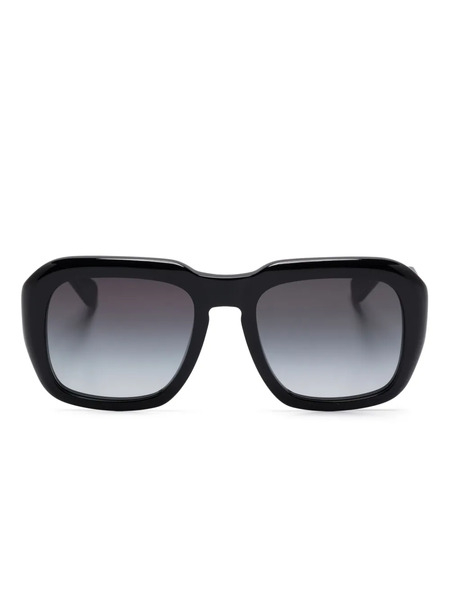  Chloé Eyewear Oversize-frame Sunglasses - Black 