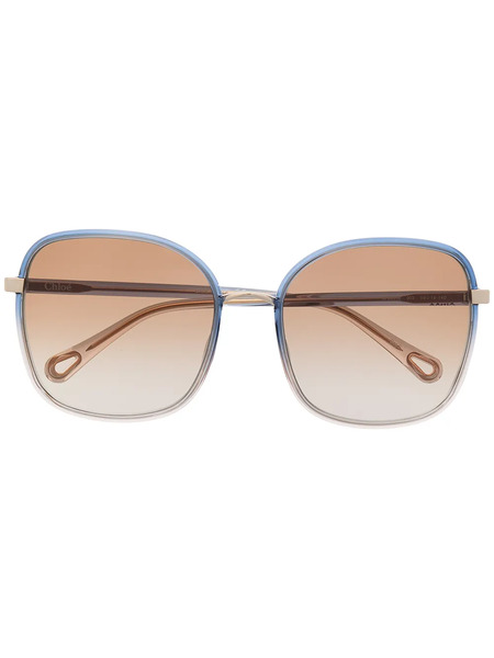  Chloé Eyewear Oversized Sunglasses - Grey 