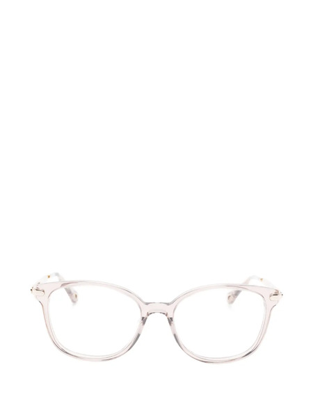  Chloé Eyewear Round-frame Glasses - Neutrals 