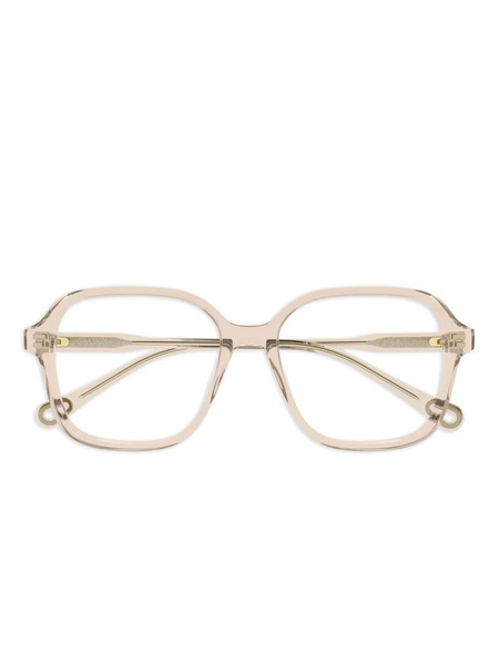  Chloé Eyewear Square-frame Glasses - Pink 