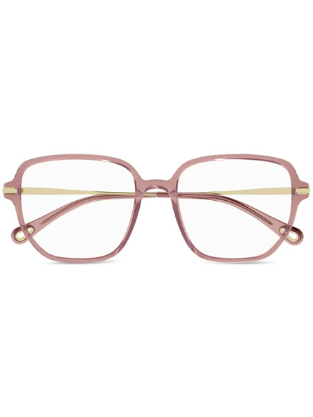 Chloé Eyewear Transparent Glasses - Brown 