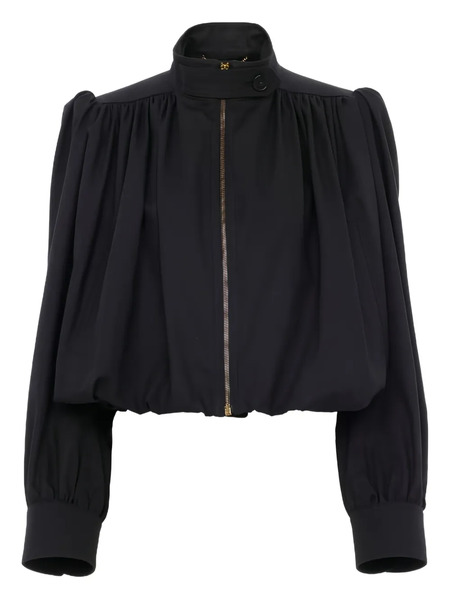  Chloé Gathered-detail Jacket - Black 