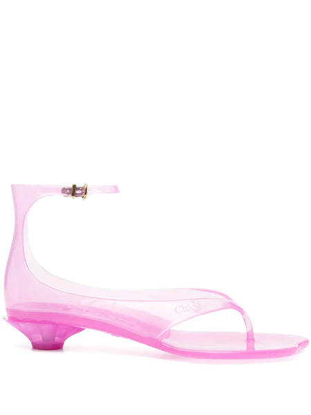  Chloé Jelly Sandals - Pink 