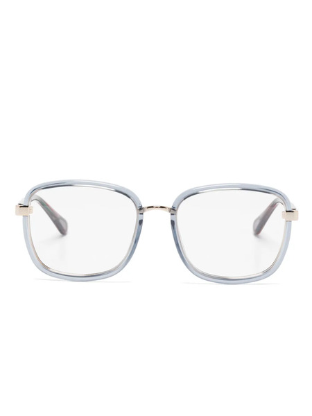  Chloé Kids Square-frame Glasses - Blue 