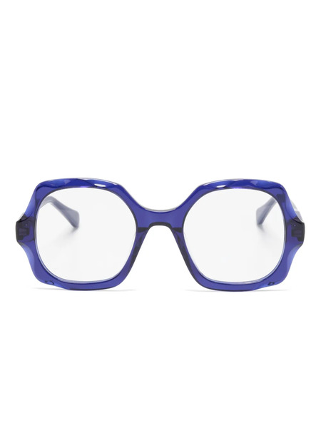  Chloé Kids Square-frame Glasses - Blue 