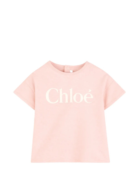  Chloé Logo T-shirt - Pink 