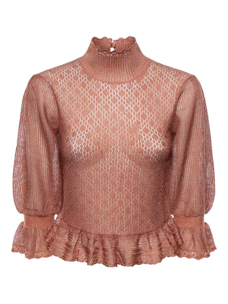  Chloé Long-sleeve Blouse - Pink 