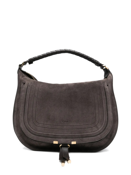  Chloé Medium Marcie Tote Bag - Brown 
