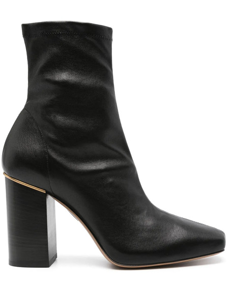  Chloé 90mm Ambre Ankle Boots - Black 