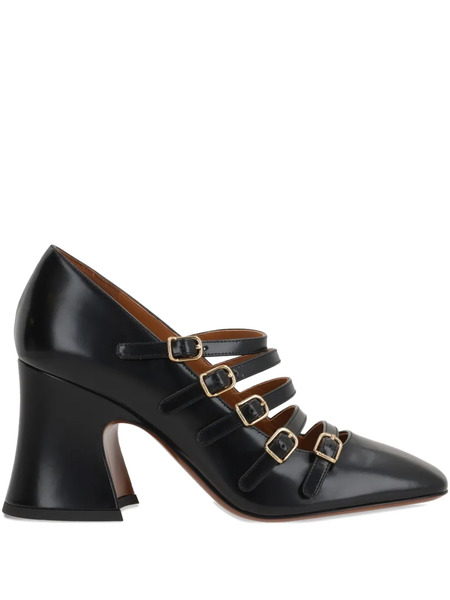  Chloé 80mm Janis Pumps - Black 