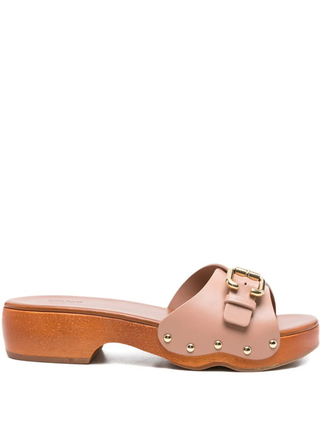  Chloé 40mm Jeanette Sandals - Pink 