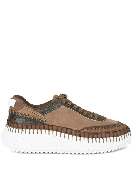  Chloé Nama Sneakers - Brown 